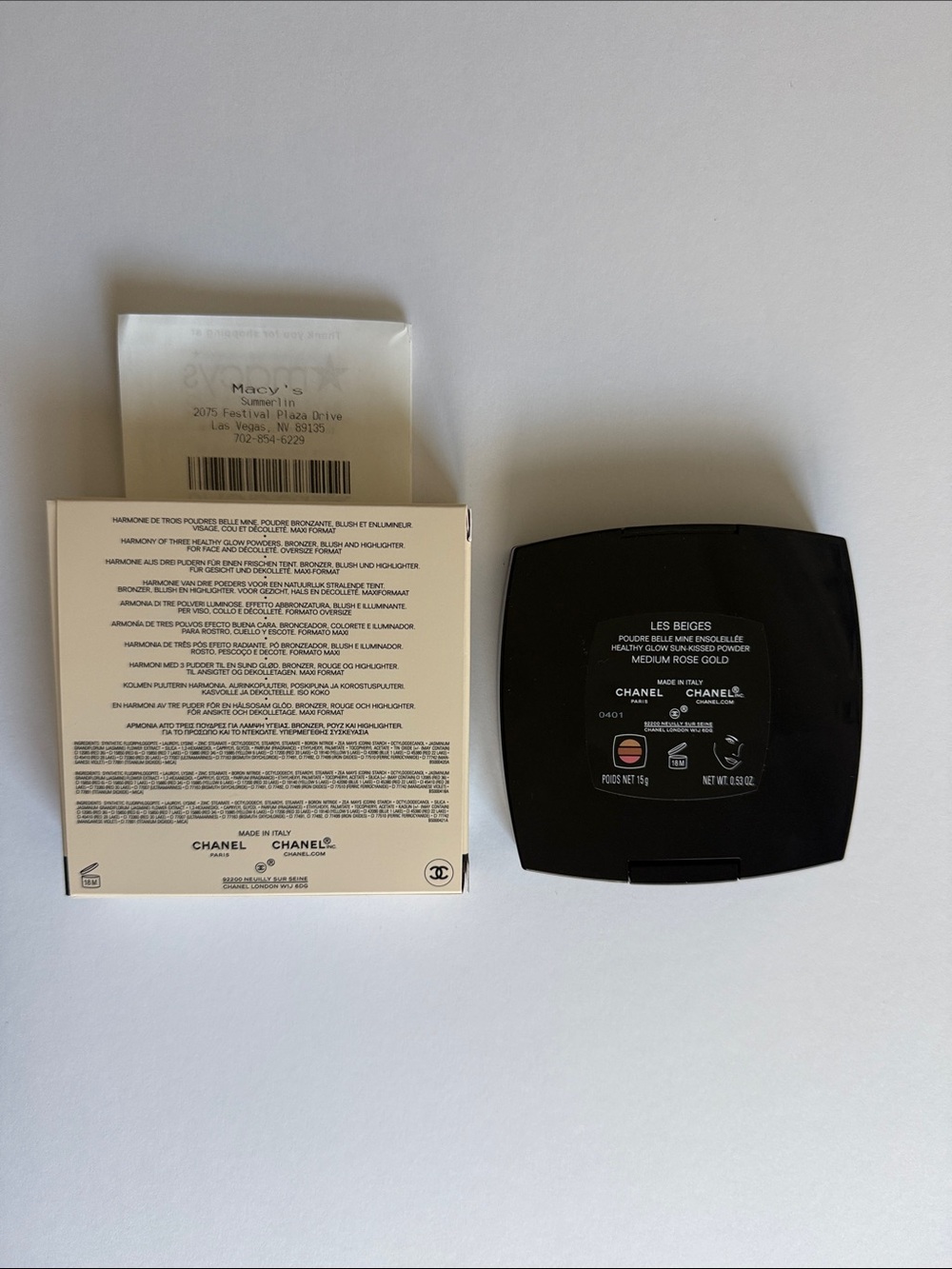 Chanel Les Beiges Healthy Glow Sun Kissed Powder - Picture 6 of 6